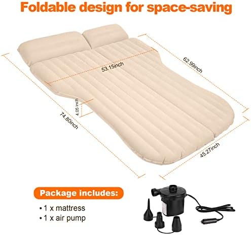 Acampamento de cama de colchão de ar de ar gottidy, colchão de ar isolado de mochila para dormir isolada para mochila para