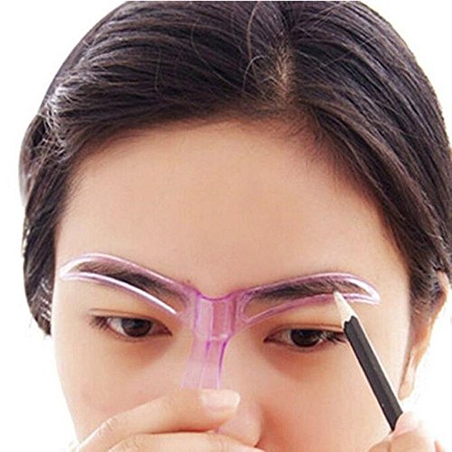 5pcs Perfect Eyeliner Modelo de estêncil de estêncil de maquiagem Desenho Desenho de Eyebrow Beauty Ferramenta de beleza