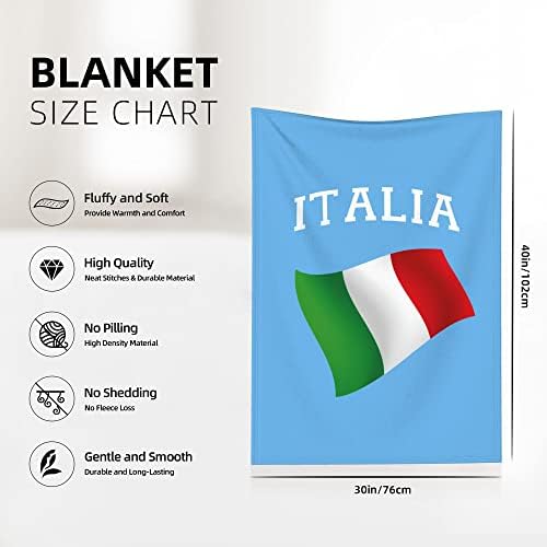 QG ZZX Italia Italy Italian Bandle Baby Blanket para meninos Meninas Corrente de carrinho de carrinho