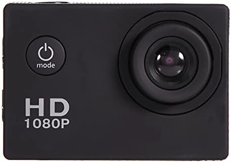 Câmera esportiva, design profissional DV de câmera à prova d'água Fácil de instalar ABS 335G para viajar para um prazer