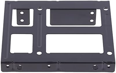 ELUSSO HDD Rail de montagem Suporte de montagem SSD Dual Desktop de 2,5 a 3,5 polegadas Suporte de disco rígido