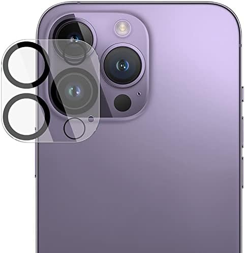 iPhone14 Pro Max Clear Case com 2 protetores de tela. 2 protetores de lentes para o guia de câmera e instalação.