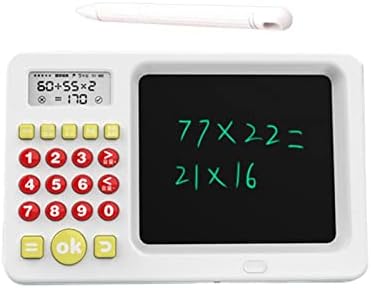 Plâncias de desenho LCD - Toy Educacional de Aprendizagem Matemática para Crianças com Botão Apagada - Treinamento Inteligente de Pensamento Early Eardo