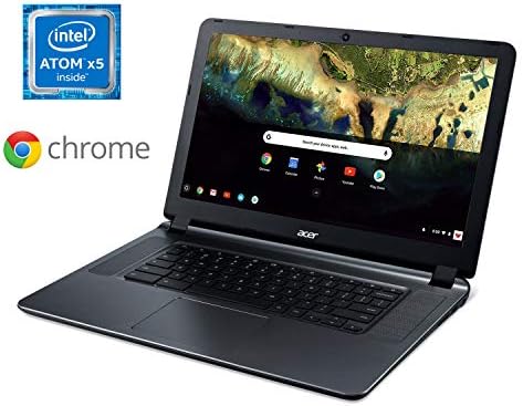 Acer Chromebook 15, Intel Atom X5-E8000 Processador quad-core, 15,6 HD, 4GB LPDDR3, 16GB EMMC, CB3-532-108H