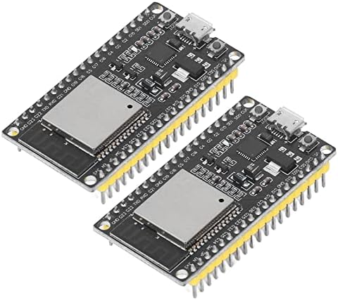 2PCS ESP32 Conselho de Desenvolvimento 38pin 2.4 GHz Módulo de Desenvolvimento Wi -Fi BT Chip Dual Core Microcontrolador