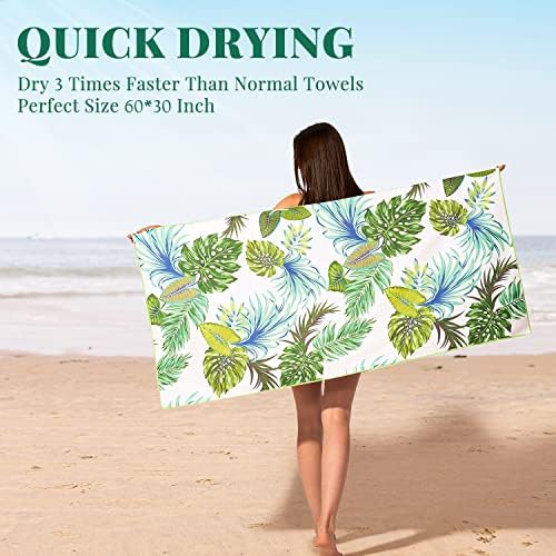 Microfiber Beach Tootes Living e doação, toalhas de praia absorventes de grandes dimensões, toalhas de praia sem areia para crianças,