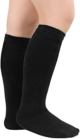 Meias de futebol de crianças pequenas meias Kids Socks High Socks Kids para meninos meninas Meninas Três listras Cotton Sports Socks
