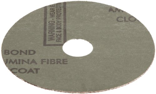 Disco abrasivo de resina mérito, apoio de fibras, óxido de alumínio de cerâmica, 7/8 Arbor, 5 de diâmetro, grão 80