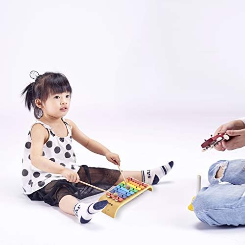 Musicube Xylophone for Kids Wood Xylophone com Mallets Orff Music Instrument for Educational & Preschool Learning Baby