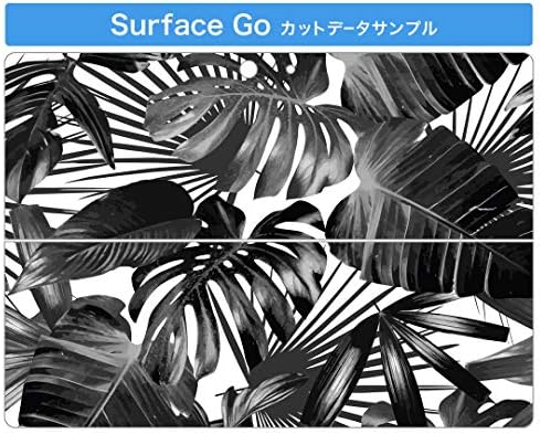 capa de decalque igsticker para o Microsoft Surface Go/Go 2 Ultra Thin Protetive Body Skins 011157 Monocromo botânico