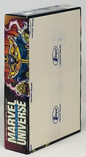 1992 Impel Marvel Universe Series 3 Super Heroes Trading Card Box