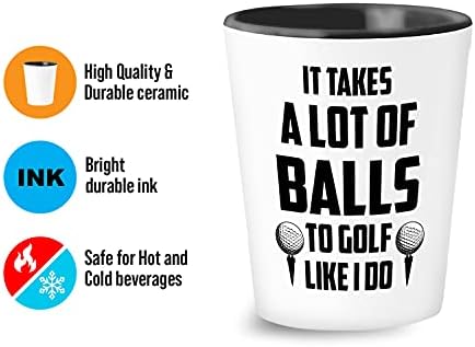 Bubble abraços jogadores de jogador de golfe 1,5 onças - são necessárias muitas bolas para o golfe como eu - Swing Course Sports Golfing