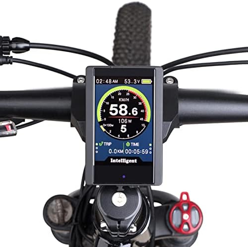 AMAgogo Electric Bike LCD Exibir medidor de motor médio durável para