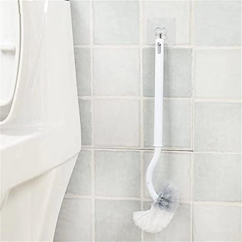 Escova de vaso sanitário de cama, escova de vaso sanitário canto morto de descontaminação limpeza dupla lateral de
