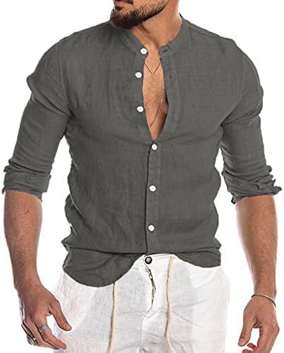 Camisa de colarinho masculina xiloccer camisetas de botão de ajuste slim