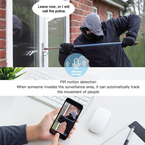 HD Security Webcam, câmera de segurança à prova d'água alimentada por energia solar para segurança doméstica