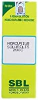 SBL Mercurius Solubilis Diluição 200 CH