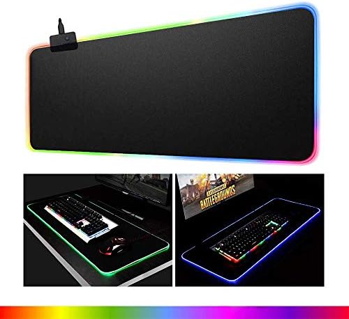 Axgear Gaming Mouse Pad RGB LED LIGH COLETURO DE COM