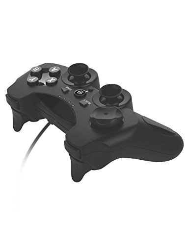 Controlador de jogo daqi com fio USB Dual Shock Gamepad Joystick para Windows PC & PlayStation 3 & Android & Steam