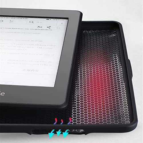 Caso Kindle Paperwhite, se encaixa na 11ª geração 2021, 6,8 ”, Stand Smart Protective Durable Premium PU Couather Cobra com Sleep