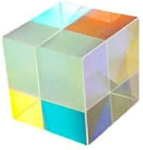 Cubos rgb cmy rgb de vidro- dispersão de seis lados para crianças de 8 a 12