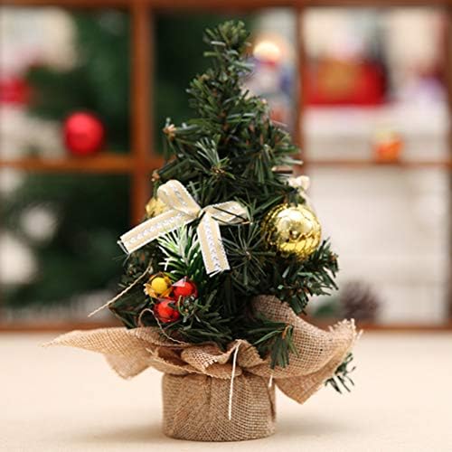 Ornamentos de árvore de 3pcs Mini árvores de natal Decorações de decoração de casa Decoração para festa de celebração