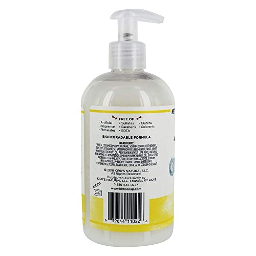 Kirk Sabão de sabão líquido limpo de odor de odor de Kirk garrafa de bomba líquida | Lavagem de mão de cozinha hidratante e hidratante
