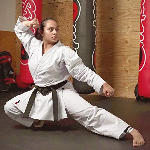 Macs Professional Kimono - Uniformes de Canvas de Karate Heavyweight - Avançado Karatê Gi 14 oz Adulto e Crianças