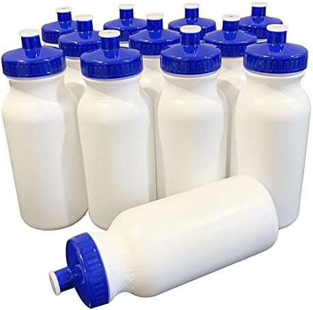 Produtos Zees Garrafas de água a granel, garrafas de água de 20 onças a granel, garrafas de água reutilizáveis ​​a granel, garrafas de água plásticas a granel, garrafas de água a granel reutilizáveis, garrafas de água a granel, feitas nos EUA.