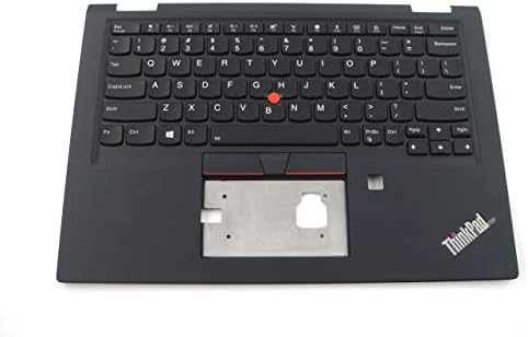 Bayjebu New/Orig Parts para Lenovo ThinkPad X390 Yoga 13,3 polegadas Palmrest Us Backlit Teclado Bolece