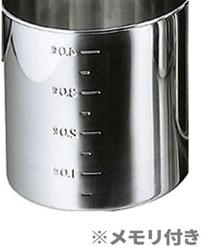 Oya Metal Clover Deep Kitchen Pot, 7,1 - 3,1 polegadas, 10,2 polegadas, escala incluída, apenas unidade principal