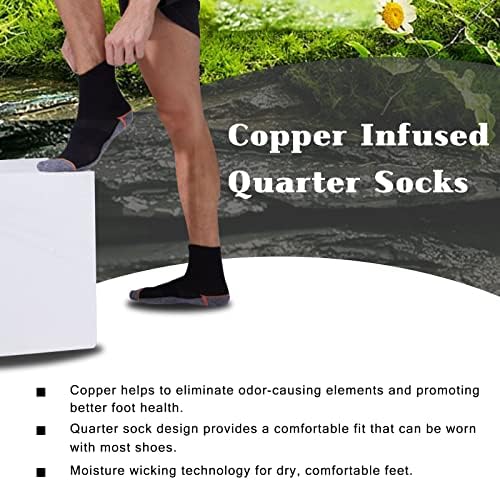 Meias com infusão de cobre melhoram o controle do odor de saúde do pé com umidade de inquilino durável e confortável