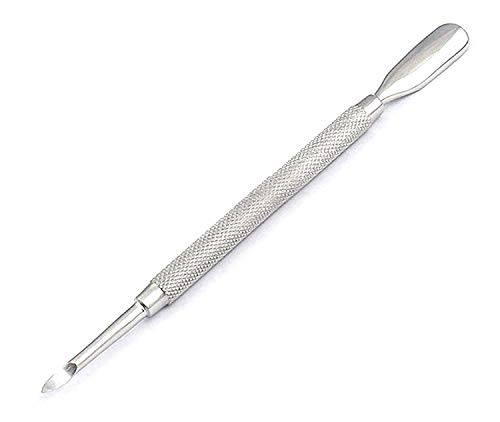 ODONTOMED2011 Cutticle Pusher 'e Spoon unhas Limpador de unhas - Removedor e cortador de cutículas de aço inoxidável