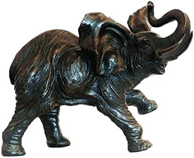Estátuas de bronze de elefante shtone esculturas em casa decoração de casa de animais ydw-080