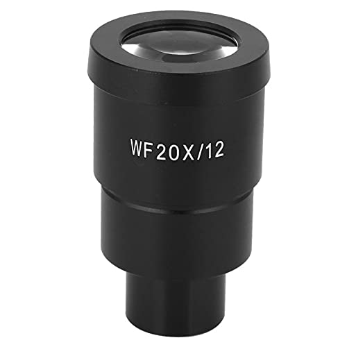 WF20X/12mm de lente óptica de alto angular de 12 mm para microscópio estéreo