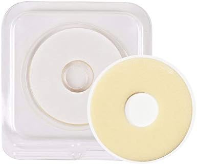 10pcs Ostomy barreira anel de anel anéis de ostomia moldável 45mm 4mm de espessura diâmetro Sem extensores de barreira que vazam