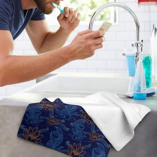 Toalhas de carpa asiática toalhas premium pano de lavagem de pano para spa e banheiro de hotel