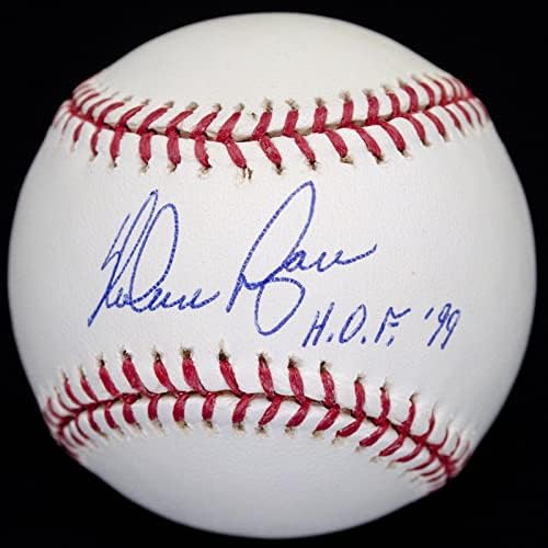 Nolan Ryan Hof 99 assinado autografado OML Baseball Steiner COA - Bolalls autografados