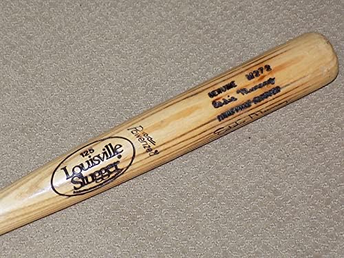 Game Eddie Murray H&B usado Bat Baltimore Orioles Dodgers PSA Gu 8 Hof - Jogo usado MLB Bats