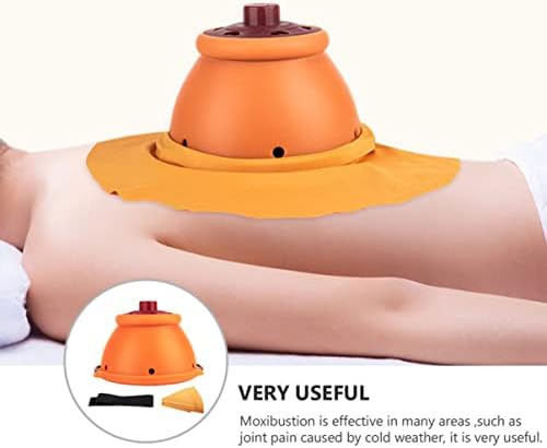 Tools doiTool Cura queimador com massageador Coloque a cintura Térmica Térmica Cone de calor Dor de pico de dor criativo
