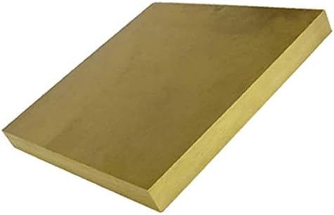 Folha de latão Huilun Brash Brass Block quadrado Placa de cobre plana comprimidos Material Material Mold Mold Metal Diy