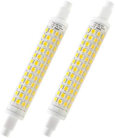 Attaljus R7s lâmpada LED 118mm Dimmable, lâmpadas de halogênio 80W equivalentes, 10W 120V 1000lm de extremidade dupla J118