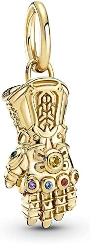 Njxinjiabo Red Star Mouse Luvas de ouro escudo encharcado para mulheres Bracelets de charme 925 Sterling Silver