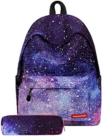 Mochila do aluno de Joseko, Galaxy Pattern School Bookbag Back Backpack Rucksack Daypack