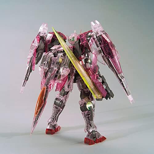 Bandai Mg 1/100 GN - 0000 + GNR - 010 Trans -Am Raiser Clear Color Gundam Base Limited