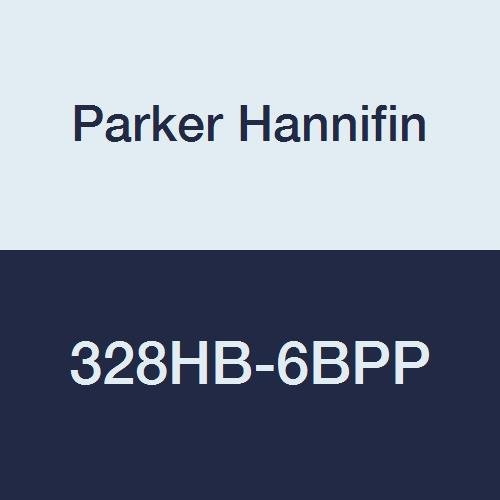 Parker Hannifin 328HB-6BPP-PK5 PAR-BALB NARCH MANHA DE MANHA DE BARBA DE CAUS, POLOPROPILENO, 3/8 Mangueira Barb x 3/8 NPT NPT,