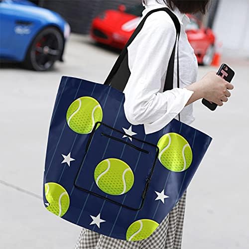 Tennis Sport Star Star dobrável Bolsa