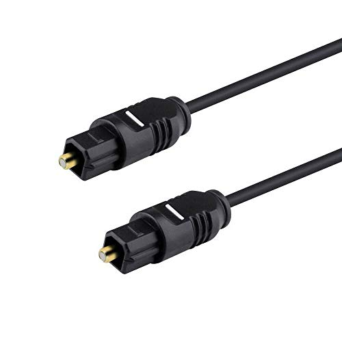 Substituição Cabo de toslink de áudio óptico de fibra digital de 6 pés para os fones de ouvido Astro Mixamp Gaming A30 A40 A50 fone de ouvido