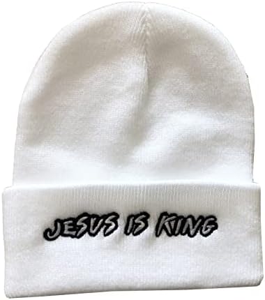 Fyon Jesus é chapéus de gorro king para homens homens chapéus de inverno feminino maconha gorros lotados Capinho do crânio Capinho
