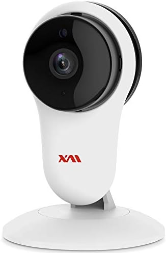 Câmera doméstica inteligente XM, câmera de segurança IP sem fio 1080p Câmera de vigilância interna com detecção humana de IA, visão